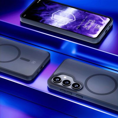 3. 3mk Smoke MagCase for Samsung Galaxy S25+ - Black