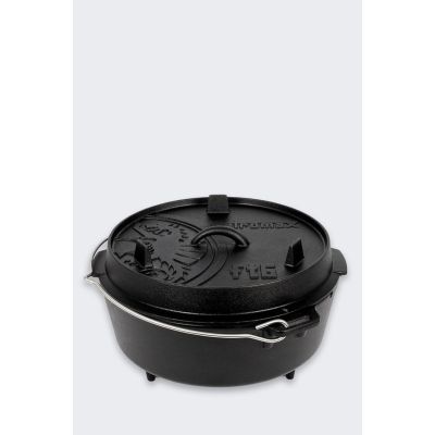 Petromax 6 Cast Iron Dutch Kettle with Legs