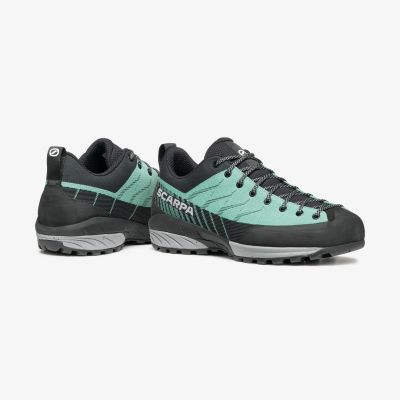 5. Scarpa Mescalito Planet women's approach shoes jade/black size: 38_5