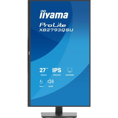 24. iiyama ProLite XB2793QSU-B1 computer monitor 68.6 cm (27") 2560 x 1440 px Quad HD LED Black
