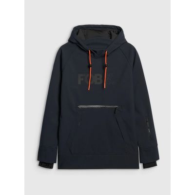 9. Men's 4F 4FRAW25TSOFM509-20S windproof softshell snowboard jacket with 5000 membrane