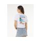 2. RIP CURL Hayley O Crop Tee Women's White