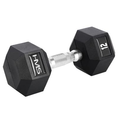 18. HMS HEX PRO dumbbell 12 kg