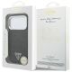 8. Guess Glitter Triangle Logo MagSafe Case for iPhone 17 Pro - Black