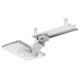 2. Maclean Under-Desk Keyboard Holder, Adjustable, Max. 5kg, White, MC-156 W
