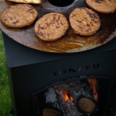 30. BonFeu BonCarré Garden Fireplace Black 3503