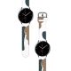 2. Strap Moro for Samsung Galaxy Watch 40 / 41 / 42 / 43 / 44 mm silicone bracelet watch band - pattern 1