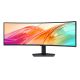 12. Samsung S95UC 124.5 cm (49") 5120 x 1440 px Dual QHD LCD Computer Monitor Black