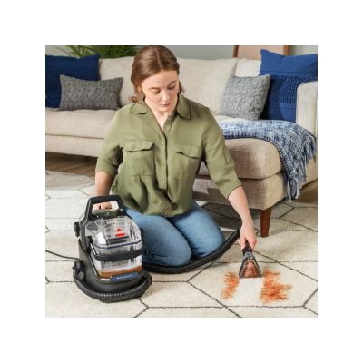4. Bissell SpotClean C9 Select Handheld Carpet Cleaner Deep Black, Clear