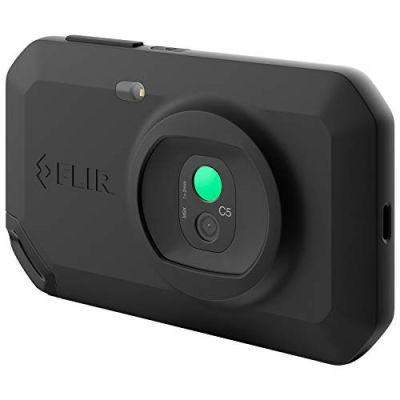 11. FLIR THERMAL IMAGING CAMERA WITH MSX WI-FI IMAGE ENHANCEMENT TECHNOLOGY AND CLOUD CONNECTIVITY, 160X120PX, UP TO 400STC, FOV 54X42ST, C5