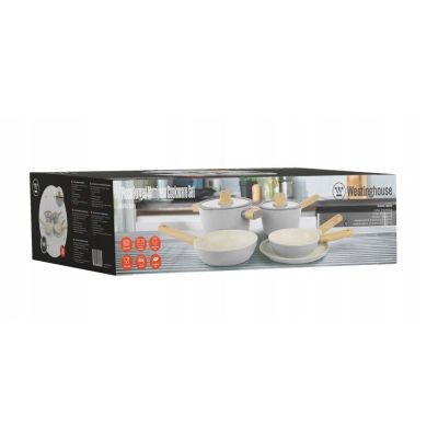 3. Westinghouse WCCS205307A aluminum cookware set, 7 pieces