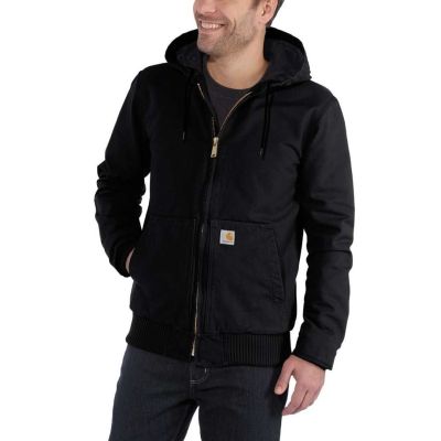 CARHARTT duck active jacket Black