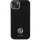 3. Guess Silicone Logo Strass 4G Case for iPhone 15 Plus / 14 Plus 6.7" - Black