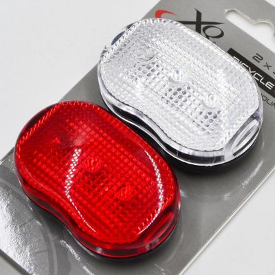 8. LED BIKE LAMP SET FRONT AND REAR 3LED XQMAX