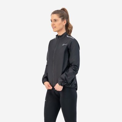 3. Rogelli women's rain jacket CORE black S