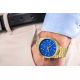 3. Men's Watch Giewont Chronograph Sapphire Gold Blue GW6310-B5