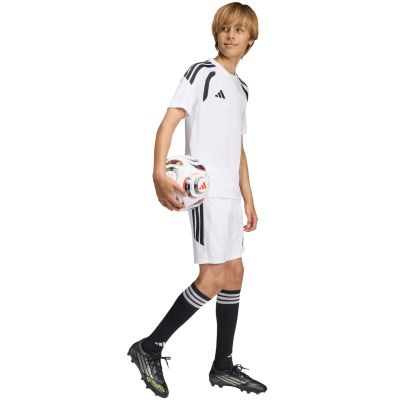 6. adidas Tiro 26 League kids' shorts white and black KA8811