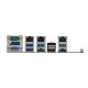 2. ASRock B650D4U motherboard 1x AM5 AMD Ryzen 7000 B650E (4xDIMM, SATA, 2xM.2, 2x1GbE, IPMI)