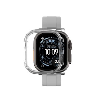 7. AmazingThing Minimal Protective Case for Apple Watch UItra 3 49mm - Transparent