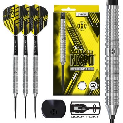Harrows NX-90 Parallel QP 90% Steeltip Darts