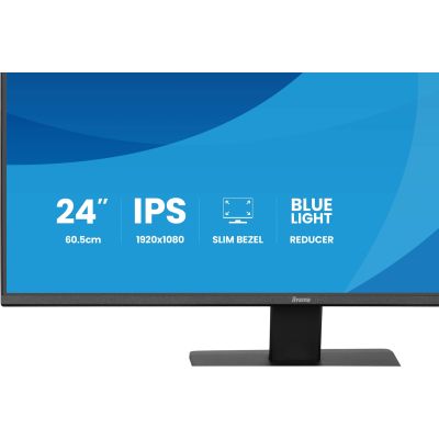 9. iiyama ProLite X2491H-B1 computer monitor 60.5 cm (23.8") 1920 x 1080 px Full HD LCD Black