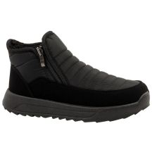 Progress Women’s Winter Snow Boots, Black, Insulated with Shearling Lining