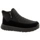 Progress Women’s Winter Snow Boots, Black, Insulated with Shearling Lining