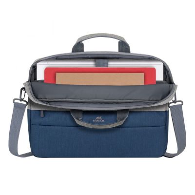 3. Rivacase 7532 39.6 cm (15.6") Briefcase Blue, Gray