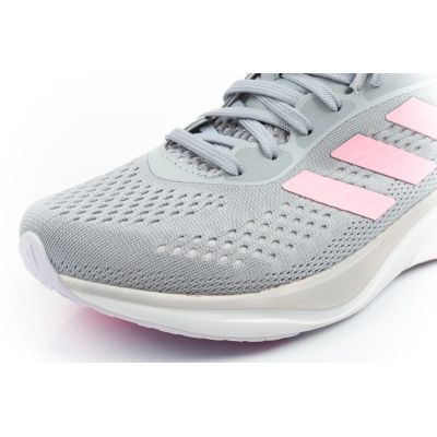 6. Adidas women's sports shoes Supernova 2 sneakers gray light