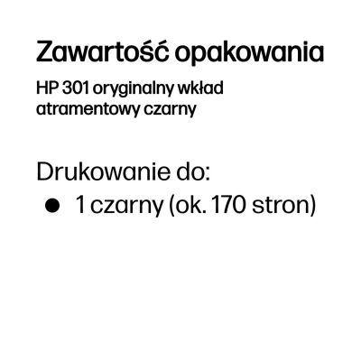 11. HP 301 Original Ink Cartridge Black