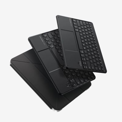 6. AmazingThing Minimal Case Keylite Combo Keyboard Case for iPad 11" 2025 - Black
