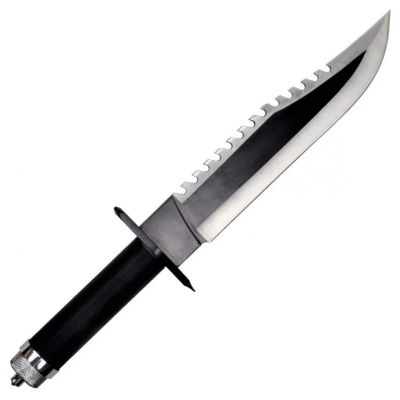 3. Rambo II Cinema Classic 400mm Knife with Leather Sheath