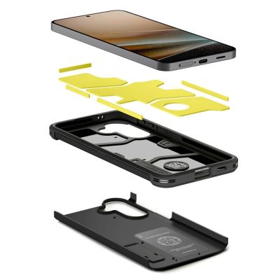 6. Spigen Tough Armor Case for Samsung Galaxy A57 5G - Black
