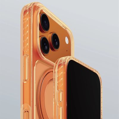7. AmazingThing Titan Pro Spin case for iPhone 17 Pro compatible with MagSafe - orange