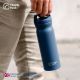 4. TRAVEL BLUE NAVY THERMAL BOTTLE