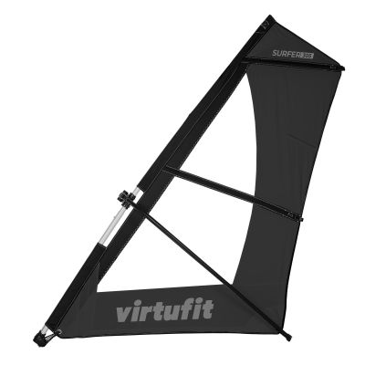 24. VIRTUFIT SUP SURFER 305 BOARD WITH SAIL AND ACCESSORIES BLACK