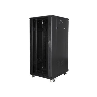 4. Lanberg FF01-6827-12B 27U Freestanding Rack Black