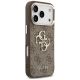 4. Guess 4G Big 4G Classic Logo Case for iPhone 17 Pro - Brown and Gold