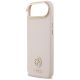6. Guess Grained Strass Logo MagSafe iPhone Air Case - Pink