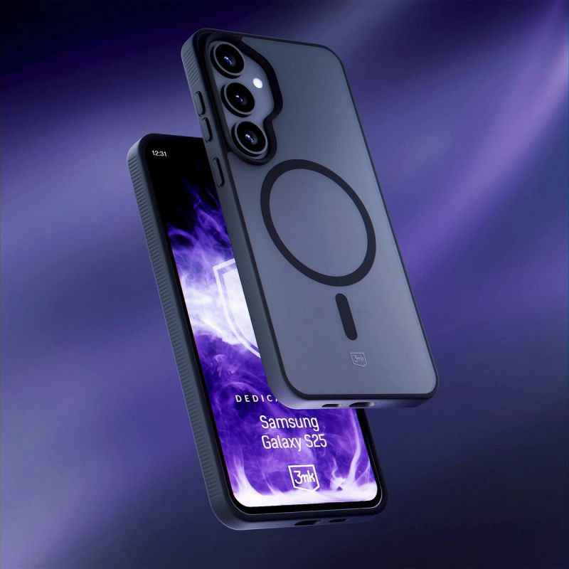 20. 3mk Smoke MagCase for Samsung Galaxy S25 - Black