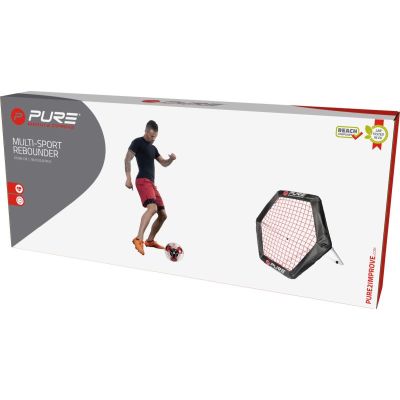 15. REBOUNDER HEXAGON TRAINING FRAME 95x85CM PURE 2 IMPROVE