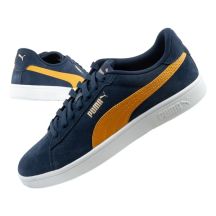Puma men's sports shoes sneakers Smash 3.0 leather classic fashionable navy blue