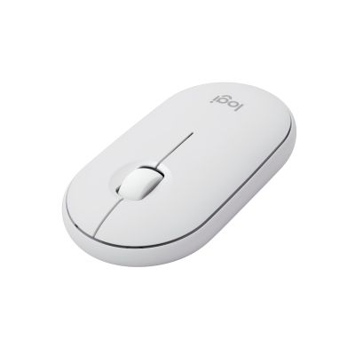 8. Logitech Pebble 2 M350s White Mouse