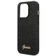 6. Guess Glitter Script Case for iPhone 14 Pro - Black