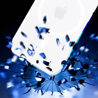 3. 3mk Clear MagCase for Apple iPhone 16E - transparent