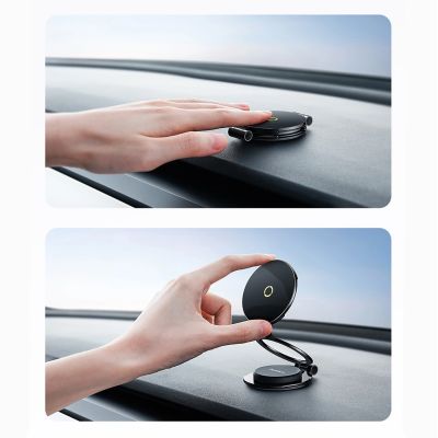 13. Baseus BS-CW06 MagPro II Phone Holder with MagSafe for Dashboard - Black