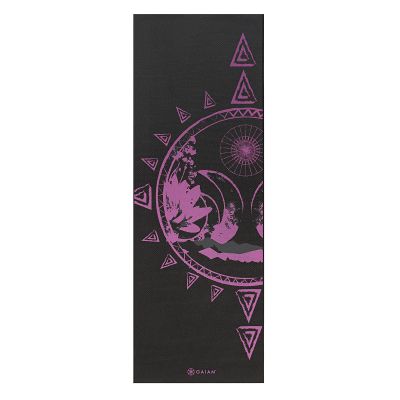 Gaiam "BE FREE" Double-Sided Yoga Mat 6mm 62031
