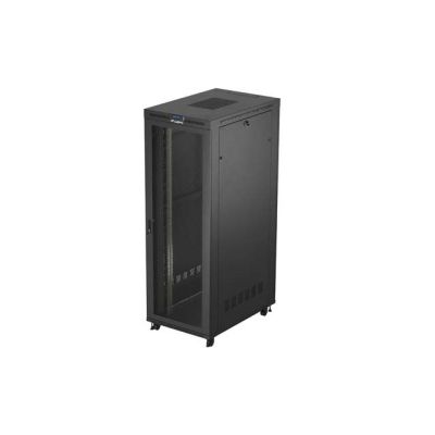 11. Lanberg FF01-8247-23BL 47U Stand Freestanding Stand Black