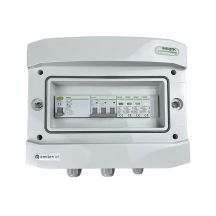 Hermetic IP65 EMITER AC connection switchboard with AC surge arrester Noark type 1+2, 32A 3-F, RCD type A 40A/300mA