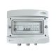 Hermetic IP65 EMITER AC connection switchboard with AC surge arrester Noark type 1+2, 32A 3-F, RCD type A 40A/300mA